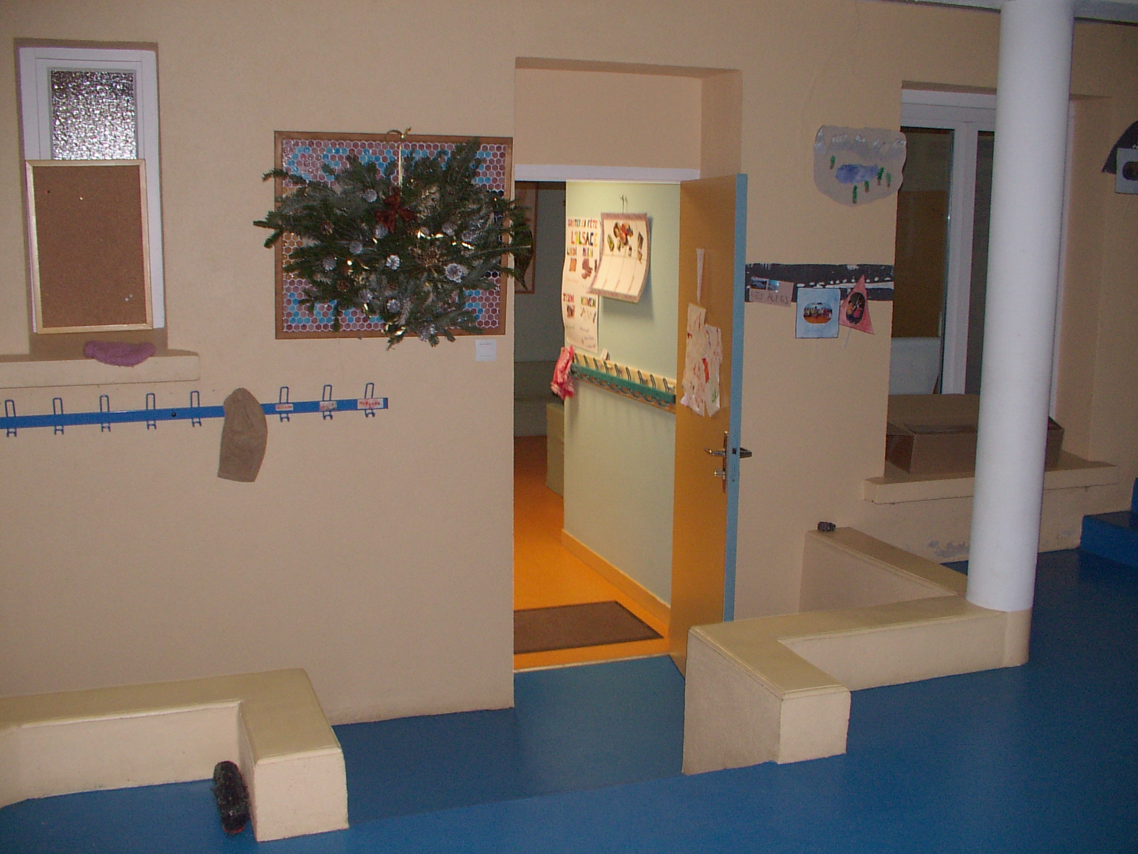 le hall d'entrée